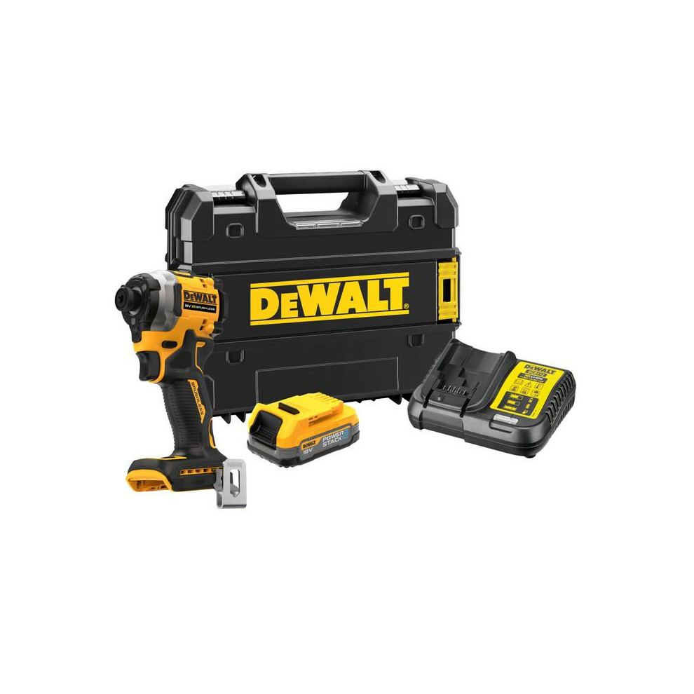 Dewalt - Zakrętarka Udarowa 18V 208Nm 1X1,7Ah Powerstack Dcf850e1t - Bild 6
