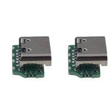 2X USB-C Replacement Charge Port for NDSi NDSi XL LL Convert to USB-C Mod USB Type C Charging Socket