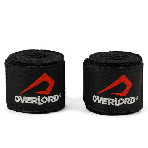 Overlord Boksebandage 400cm Sort