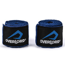 Overlord Boksebandage 350cm Blå