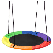Havegynge storke rede Romek flerfarvet 60 cm