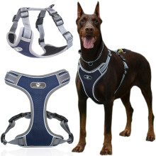 ASTRO marineblå hundetræningssele, størrelse XL