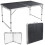 TRIP foldbart campingbord 120x60 cm sort træ 1