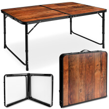 TRIP campingbord, foldbart, 120x60 cm, loft