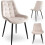 NORMAN Velvet beige fløjlsstol 1