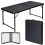 TRIP foldbart campingbord 120x60 cm sort træ sort 1