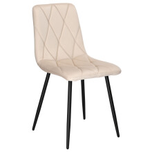 Madison Velvet beige polstret fløjlsstol