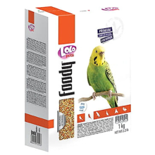 LoLo Pets FOODY Premium 1 kg foder til undulater i æske