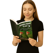 Parrot Planet Academy "Begynderguide til papegøjer" - bog