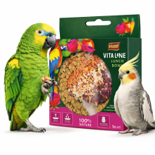 Vitapol Vitaline Madskål - Naturlig Snack til Mellemstore og Store Papegøjer