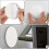 8 Pack 4cm Door Stop Wall Protector, Silicone Door Handle Wall Shield, Door Handle Bumper, Wall Prot 2