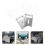 1 Pair Bench Grinder Eyeshield Grinder Replacement Protection Guards Bench Grinder Attachments 3