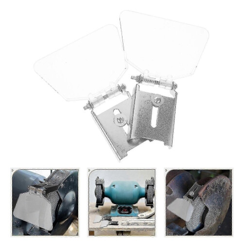 1 Pair Bench Grinder Eyeshield Grinder Replacement Protection Guards Bench Grinder Attachments 2