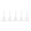 100Pcs Tile Leveling System Ceramic Tile Leveler Spacers for Wall Floor Tiling Installation 1