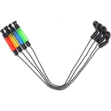 Carp Fishing Alarm Chains Bite Indicator Fishing Tackle Swinger Component Mixed Colorred, Green, Yellow, Blue4pcs