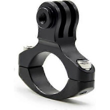 Universal Bicycle Handlebar Mount Durable Aluminum Bicycle Handlebar Mount ((black)(1pcs)