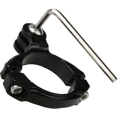 Universal Bicycle Handlebar Mount Durable Aluminum Bicycle Handlebar Mount ((black)(1pcs) 1