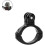 Universal Bicycle Handlebar Mount Durable Aluminum Bicycle Handlebar Mount ((black)(1pcs) 5