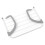 Foldable Storage Hanger Balcony Hanger for Socks and Shoes Multi-Function Towel Rack 1