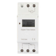 THC 30A Digital Timer Switch Programmable Electronic Time Control Switch (220V)