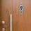 Zinc Alloy Door Knocker with Viewer - Stylish Security Accessory 3