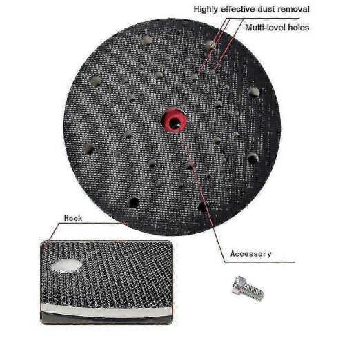 150 Mm 8-hole Sanding Pad Compatible 1
