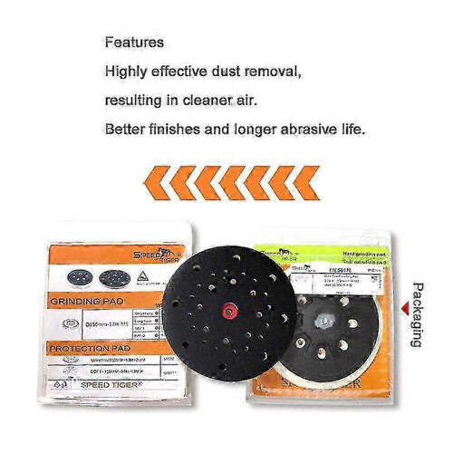 150 Mm 8-hole Sanding Pad Compatible 2