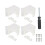 4pcs RV Sliding Mirror Door Latch, Universal Catch for Interior Hardware 1