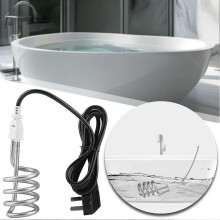 Portable Electric Immersion Heater, Fast Heating Water Element for Outdoor Camping