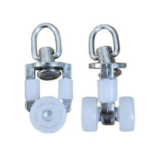 20Pcs Double Wheel Curtain Track Gliders Rolling Rail Runner