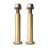 2PCs DECK WHEELS 5inch Deck Wheels and Axle Bolts 2