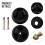 2PCs DECK WHEELS 5inch Deck Wheels and Axle Bolts 4