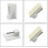 10 Pack Self Adhesive Hooks - Plastic Sticky Window Hooks for Net Curtain Rods & Blinds 5