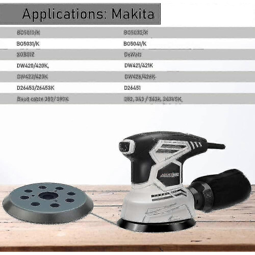 Makita Sanding Pad 125mm 8 Hole Disc 5 Inch 1