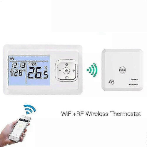 Smart WiFi RF Room Thermostat Wireless Smartphone Central Heating Controller 2