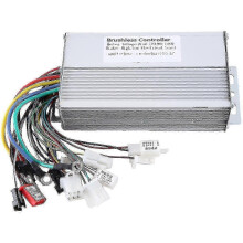 12-Tube Dual-Mode Electric Bike Brushless Speed Motor Controller with 48V to 1000W/1500W Voltage and Power Range