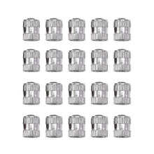 20pcs Universal Wheels Tyre Stem Dust Air Caps Dust Proof Cover Vehicle Car Auto Accessories