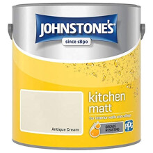 Johnstone's - Matt Kitchen Paint - Antique Cream - 2.5L