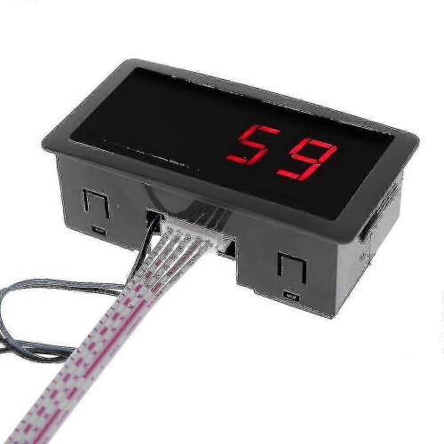 Digital Counter Dc Led 4 Digit 0-9999 Up/down Plus/minus Panel Counter Meter 1