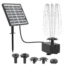 Solar Fountain Pump Kit for Garden and Water Features