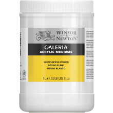 Winsor & Newton Galleria Gesso Primer 1 L, ACFGGP1L,White Gesso Primer