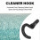 Pool Robot Hook for Retractable Pole Attachment Swimming Pool Cleaner Hanger 4