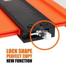 Saker Contour Gauge Profile Tool Adjustable Lock Precisely Copy Irregu