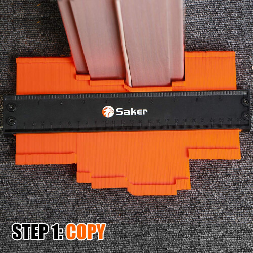 Saker Contour Gauge Profile Tool Adjustable Lock Precisely Copy Irregu 1