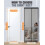 Magnetic Fly Screen Door 210 x 90 cm - Durable Mesh Curtain Keeps Bugs Out Frame 2