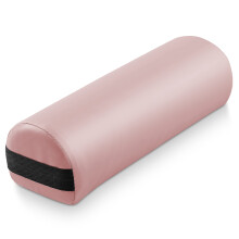 Saloniture 3/4 Jumbo Rund Massage-Tisch Bolster Kissen - 26 x 9 x 6-1/4 Zoll - Rosa