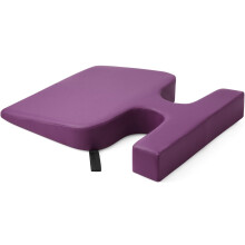 EASY SPA Massage Tisch Brustkissen Upgrade für größere Körbchengrößen (AA-?+), Keilkissen, Komfort Bolster Keil, Bauchlage Kissen (Lila)