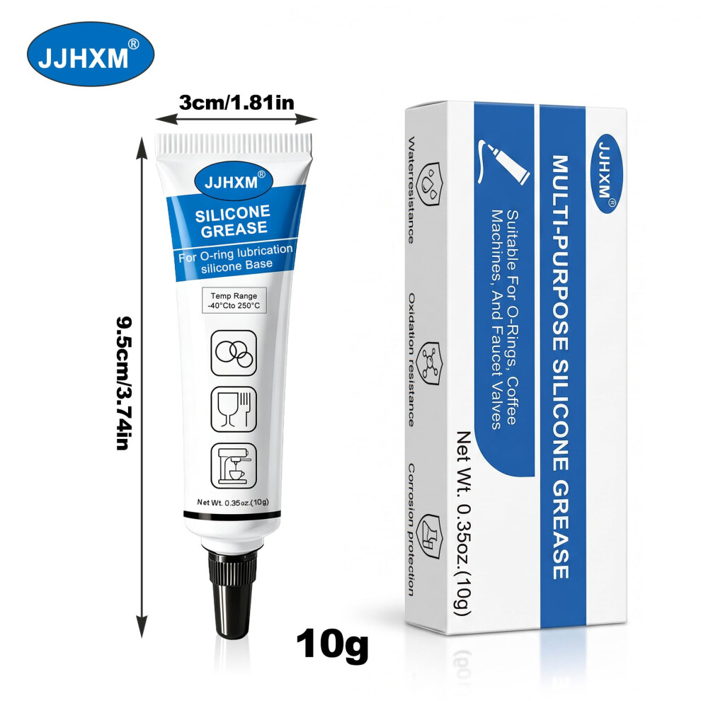 1Pcs 10G Silicone Grease For Orings Multiuse Silicone Grease Lubricant 5006755636506