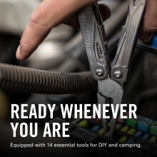 Leatherman Wingman MultiTool  14 Tools with AllFeatures Stainless Stee