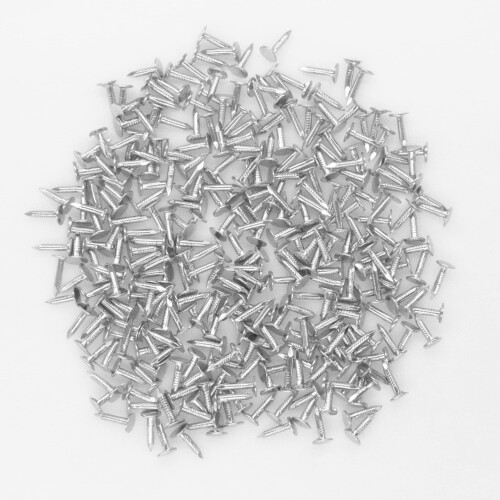 Steel Roofing Felt Nails (280pcs) 15mm Pins Countersunk Head Felt Nails 2
